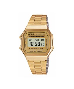 CASIO Vintage Ρολόι Χρυσό με Μεταλλικό Μπρασελέ και Χρυσό Καντράν