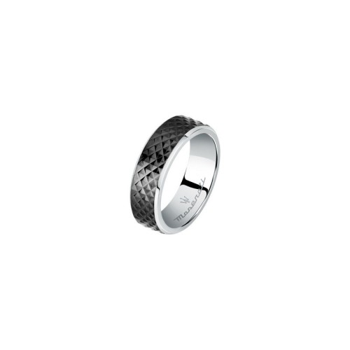 MASERATI RING JM422AVD110-No.25 Μαύρο Ανδρικό Δαχτυλίδι