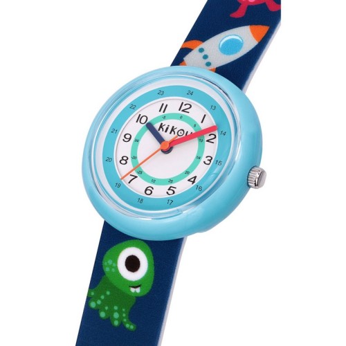 KIKOU PETITS EXPLORATEURS R4551103003 Παιδικό Ρολόι Quartz Ακριβείας