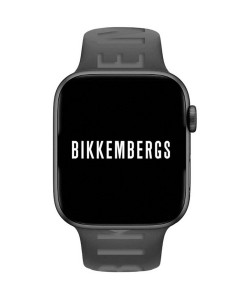 Bikkembergs BK06 Medium Aluminium Smartwatch Μαύρο με Παλμογράφο