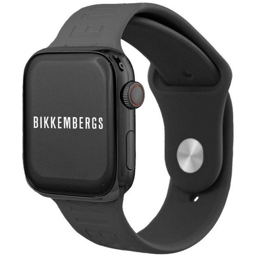 Bikkembergs BK06 Medium Aluminium Smartwatch Μαύρο με Παλμογράφο