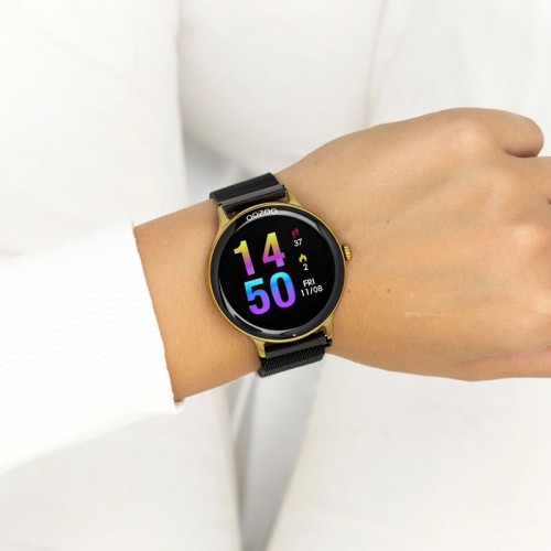 OOZOO Smartwatch με ψηφιακό καντράν και μπρασελέ