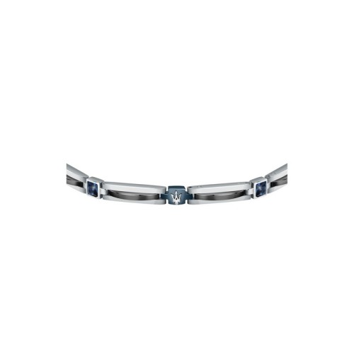MASERATI ARM RING JM223ATZ20 Ανδρικό Βραχιόλι Τρίχρωμο Με Λογότυπο