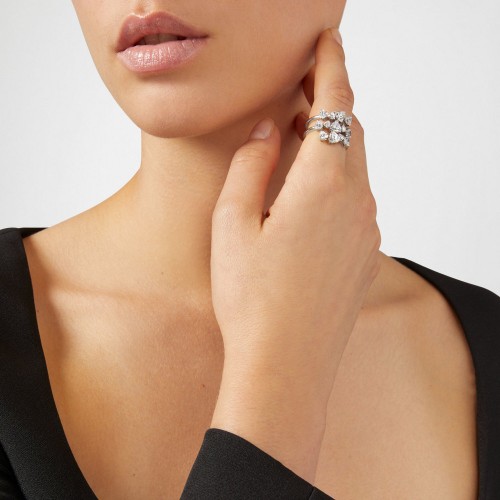 CHIARA FERRAGNI SILVER COLLECTION J19AXD27014 Ασημένιο Δαχτυλίδι Με Καρδιές