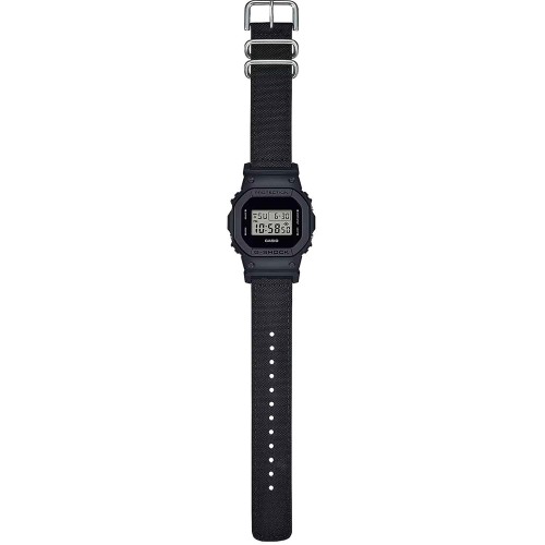 CASIO G-Shock Ρολόι Μαύρο με Λουράκι από Καουτσούκ και Μαύρο Καντράν