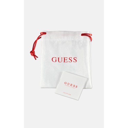 GUESS STEEL WONDERLIGHTS JUBB04405JWYGL Βραχιόλι Χρυσό Με Πέτρες Και Λογότυπο