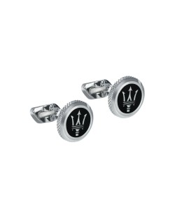 MASERATI CUFFLINK JM416AIL03 Ασημένια Μανικετόκουμπα